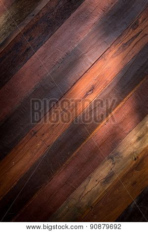 Lighting With Wood Barn Plank Background