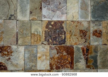 Rough stone wall texture
