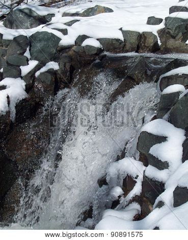 Winter Waterfall