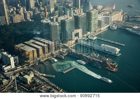 Hong Kong View From Icc Sky100