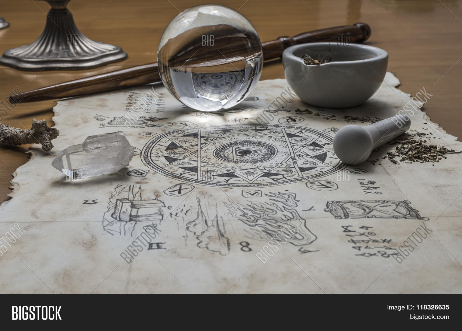 Spell Casting Image & Photo (Free Trial) Bigstock