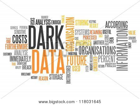 Word Cloud Dark Data