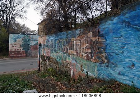 I & M Canal Mural