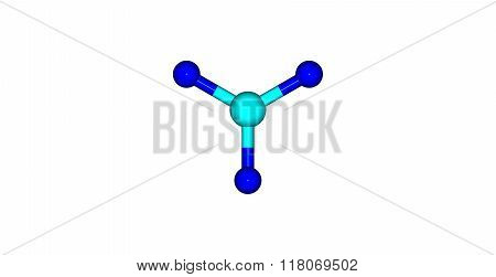 Chlorine trifluoride is an interhalogen compound with the formula ClF3. It is colourless poisonous corrosive and extremely reactive gas