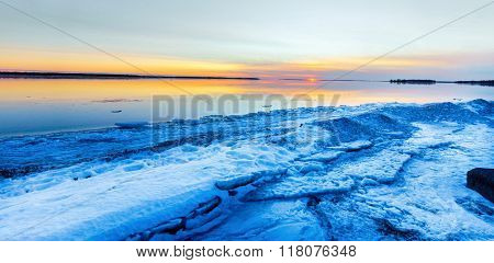 Lachine Quebec, overlooking Lac St Louis.