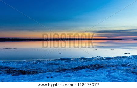 Lachine Quebec, overlooking Lac St Louis.