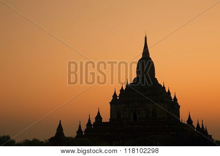 Sulamani Temple at sunrise.