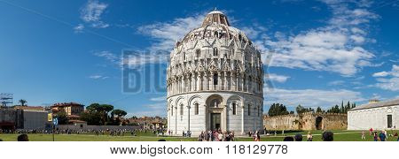 Pisa Baptisery View