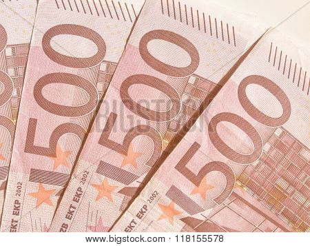 Euro Note Vintage