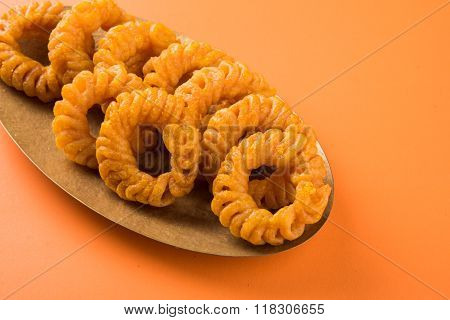indian sweet jalebi or imarti or imarati
