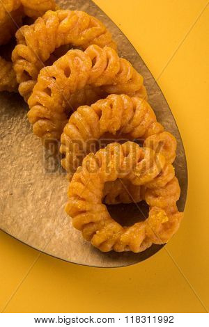 indian sweet jalebi or imarti or imarati