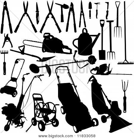 Garden Tools Set - Vector