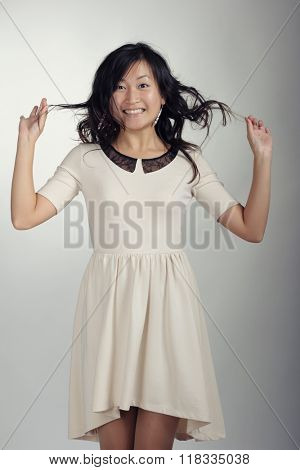 Portrait of young asiam woman