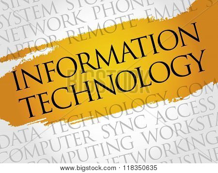 Information Technology Word Cloud