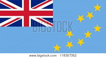 Standard Proportions For Tuvalu Flag