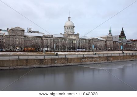 Bonsecours Market, eski Montreal, Quebec