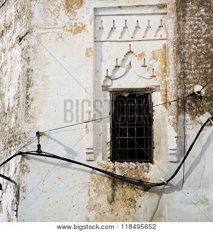 Window In Morocco Africa And Old Construction Wal Brick Historical