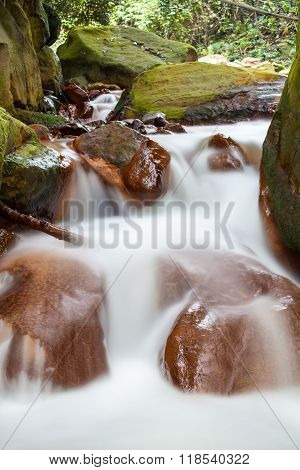 Huangsi River Bed With Nice Water In Taipei, Taiwan