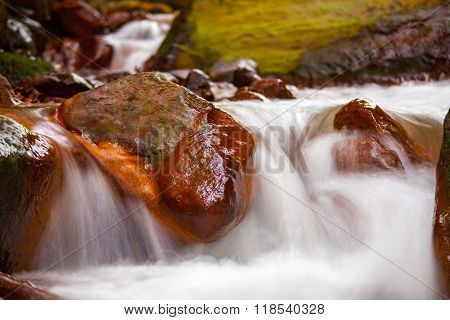 Huangsi River Bed With Nice Water In Taipei, Taiwan
