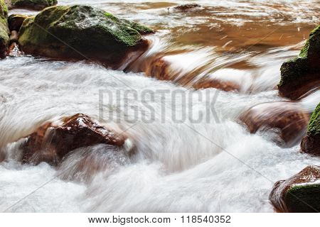 Huangsi River Bed With Nice Water In Taipei, Taiwan