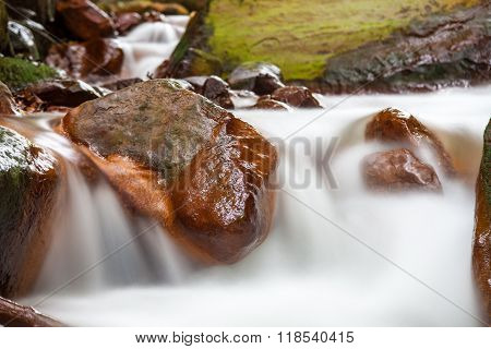 Huangsi River Bed With Nice Water In Taipei, Taiwan