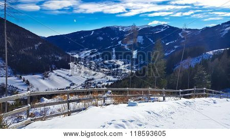 Austrian Alps Scenery In Carinthia