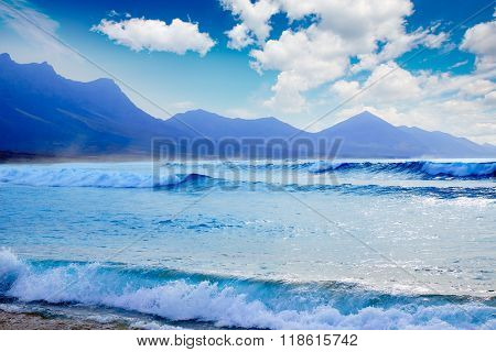 Cofete Fuerteventura Barlovento beach at Canary Islands of Spain