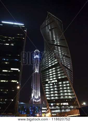 The Moscow international business centre Moscow-city