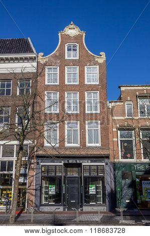 Old House In The Historical Center Of Leeuwarden