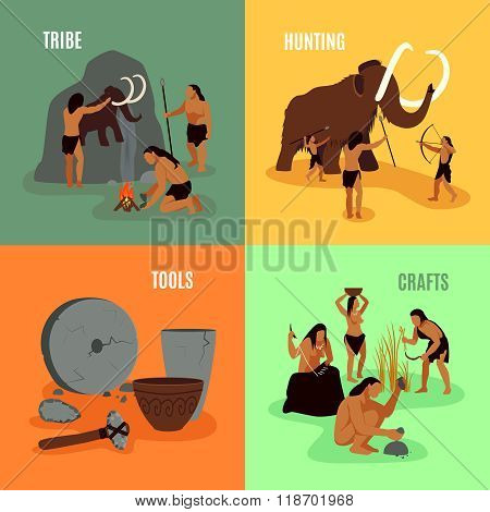 Prehistoric Stone Age 2x2 Images