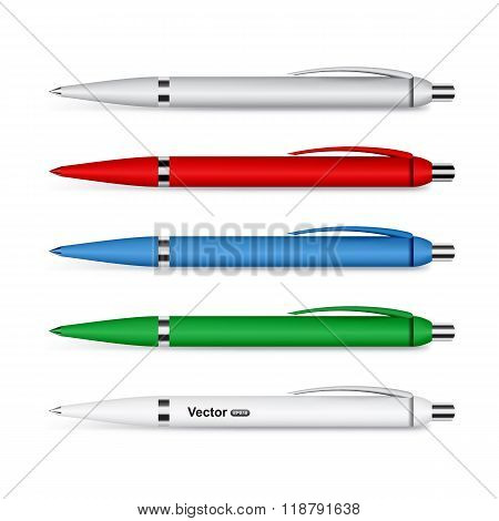 Vector Corporate Pen Design