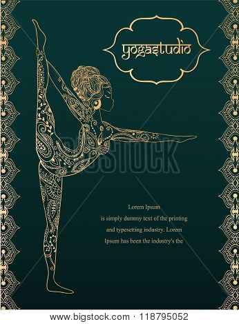 Beautiful card vector
