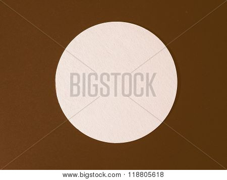 Beermat Drink Coaster Vintage