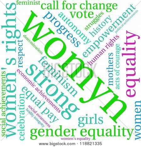 Womyn Word Cloud
