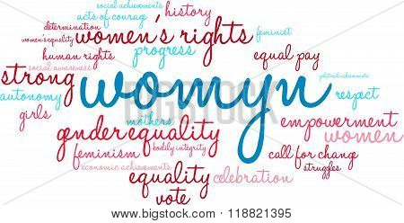 Womyn Word Cloud