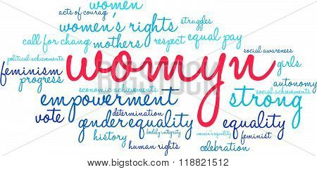 Womyn Word Cloud