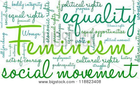Feminism Word Cloud