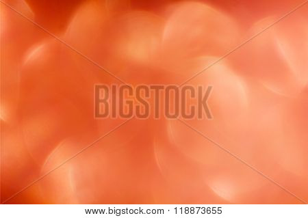 Fresh Summer Colour Orange Tone Soft Bokeh Abstract Background