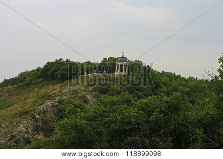 Aeolus Harp In Summertime. Pyatigorsk Landmarks And Monuments