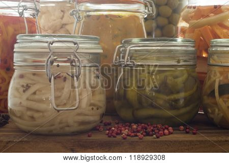 Pickled And Fermented Vegetables