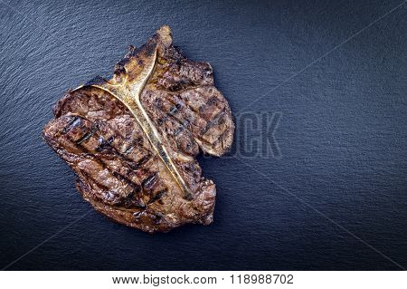 Dry Aged Barbecue T-Bone Steak