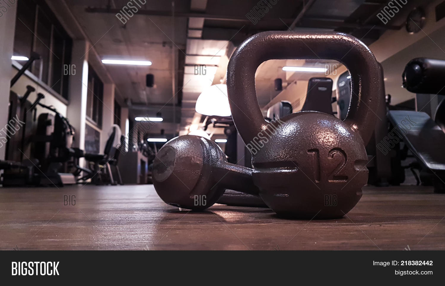 Kettlebells Gym On Image & Photo (Free Trial) Bigstock
