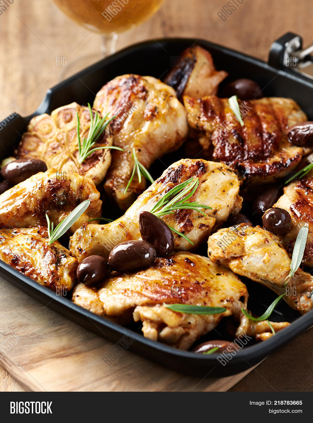 Grilled Chicken Pieces Image & Photo (Free Trial) Bigstock