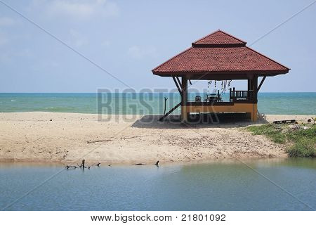 Stranden hytte Lami Beach Koh Samui