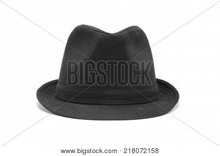 black hat isolated on a white background