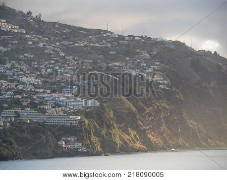 the coasline and the nature of the Island of madeira