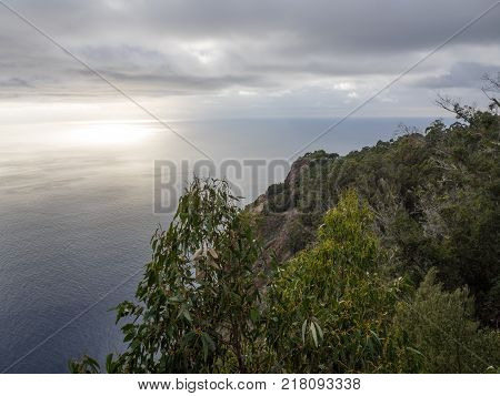 the coasline and the nature of the Island of madeira