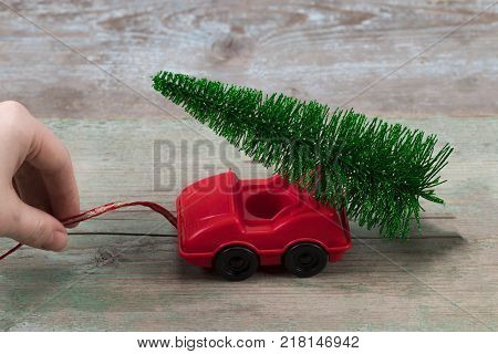 Red Clock With 2017-2018 Change Represents Coming New Year 2018