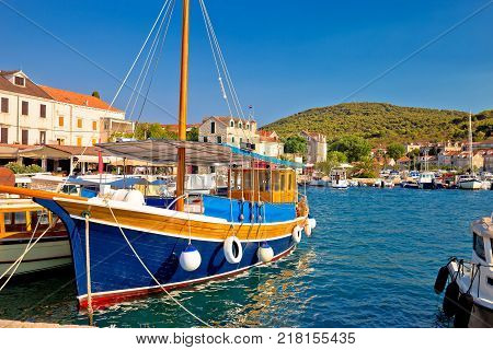 Colorful Harbor Of Zlarin Island
