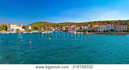 Colorful Harbor Of Zlarin Island